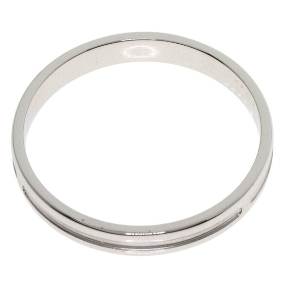 HERMES 18k White Gold Ring #57 - Picture 3 of 9